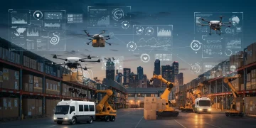 Advanced technologies optimizing a complex US logistics network for efficiency