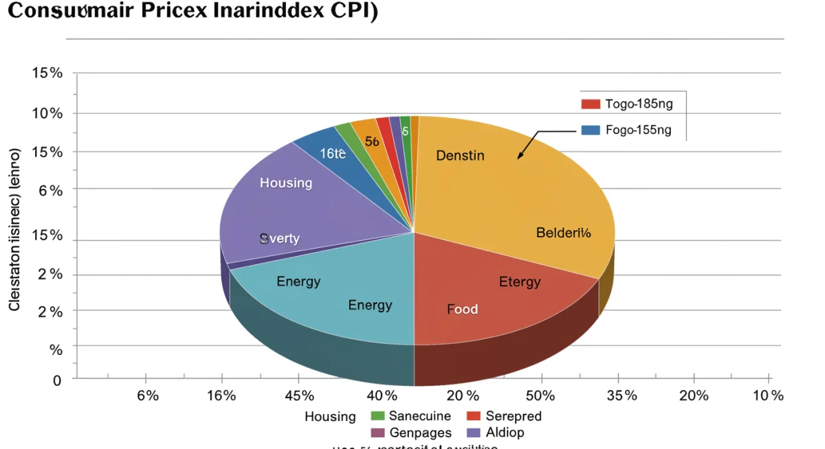 Detailed breakdown of Consumer Price Index components, illustrating contributions from housing, energy, and food sectors.