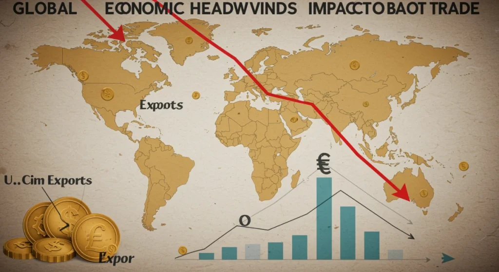 Global Economic Headwinds: U.S. Exports at Risk by 5% in 2025