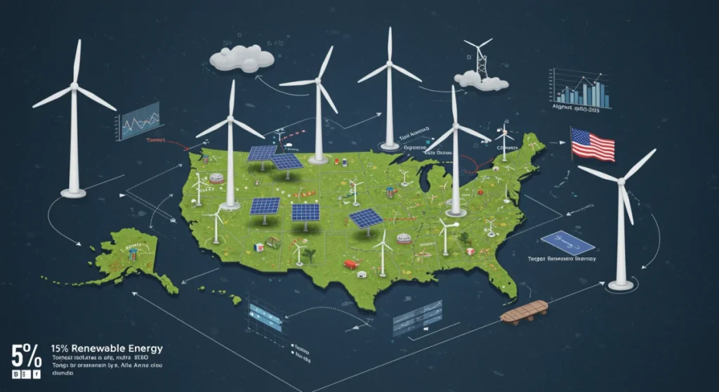 Renewable Energy Shifts: Tracking 15% U.S. Grid Integration by Mid-2025