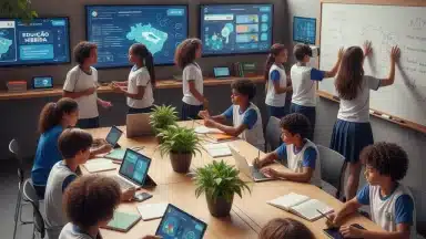 Educação Híbrida no Brasil: 6 Plataformas que Transformam o Aprendizado em 2026